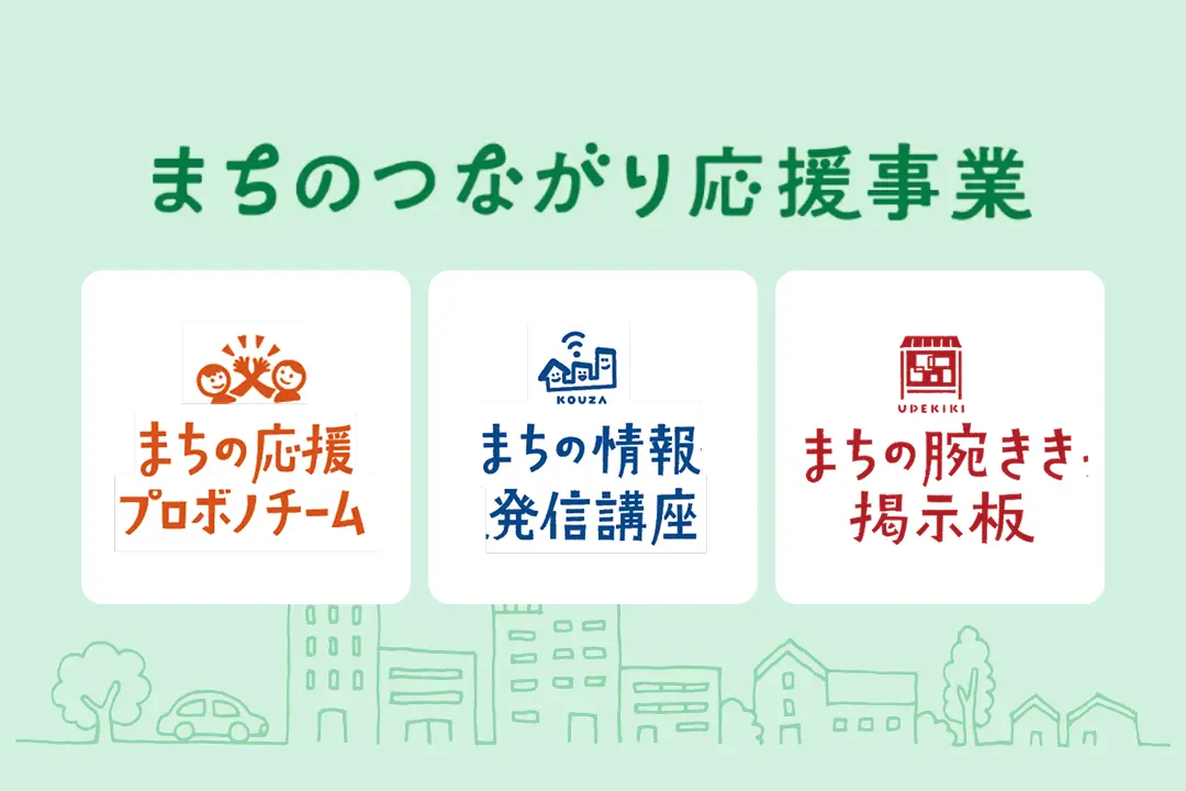 まちのつながり応援事業の画像